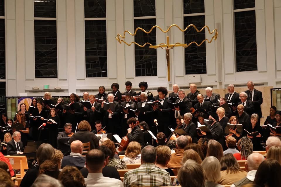 Gulf Coast Messiah Chorus, December 5, 2025 at St. Michael Catholic Church in Biloxi, MS.